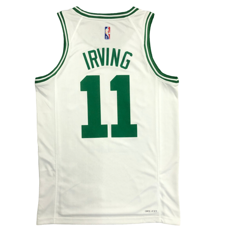 Regata NBA Boston Celtics 75 Anniversary Nike Authentic Irving 11 - Branca