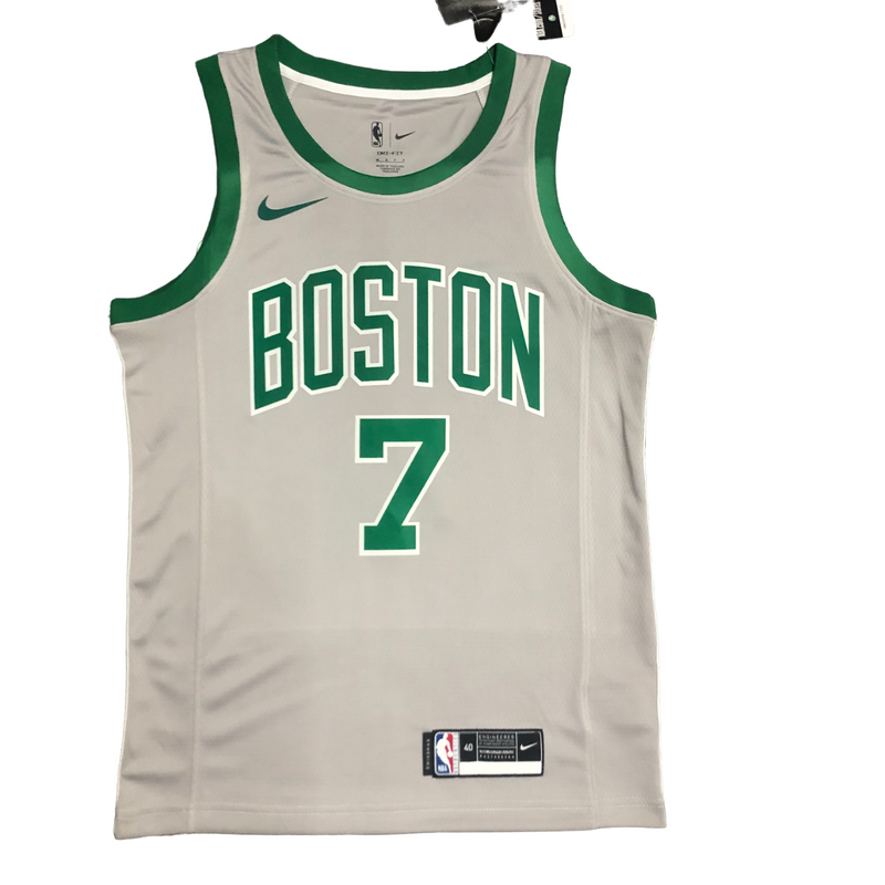 Regata NBA Boston Celtics Nike Authentic Brown 7 - Branca