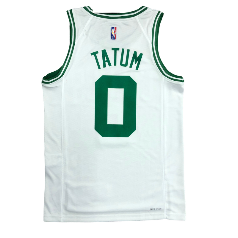 Regata NBA Boston Celtics 75 Anniversary Nike Authentic Tatum 0 - Branca