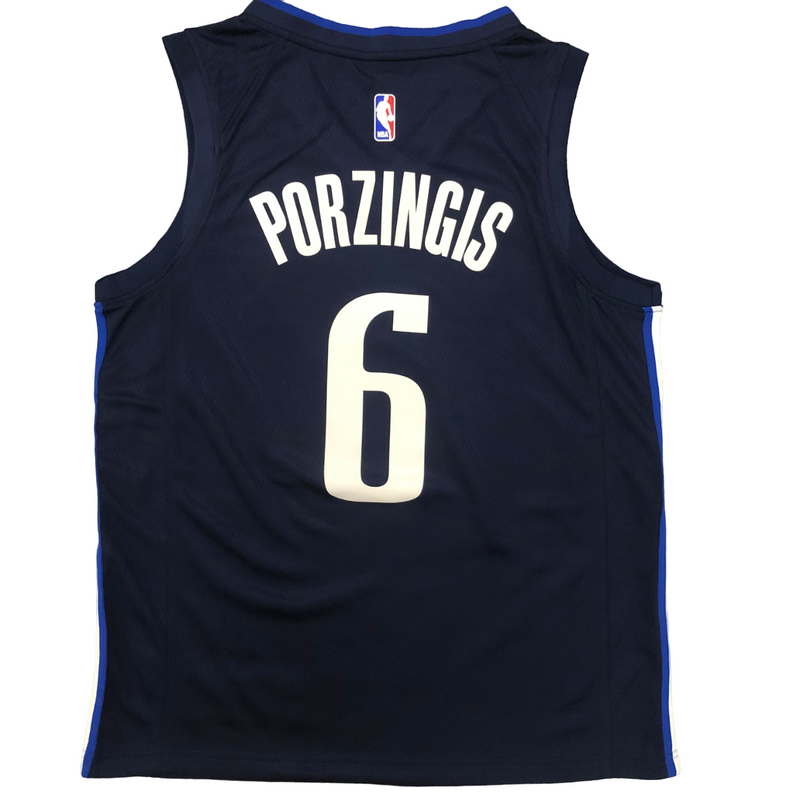 Regata NBA Dallas Mavericks Jordan Authentic Porzingis 6 - Azul