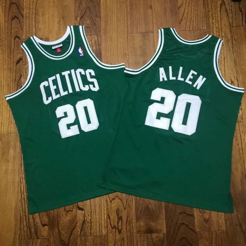 Regata NBA Boston Celtics Edition 2007-2008 Mitchell & Ness Authentic Allen 20 - Verde