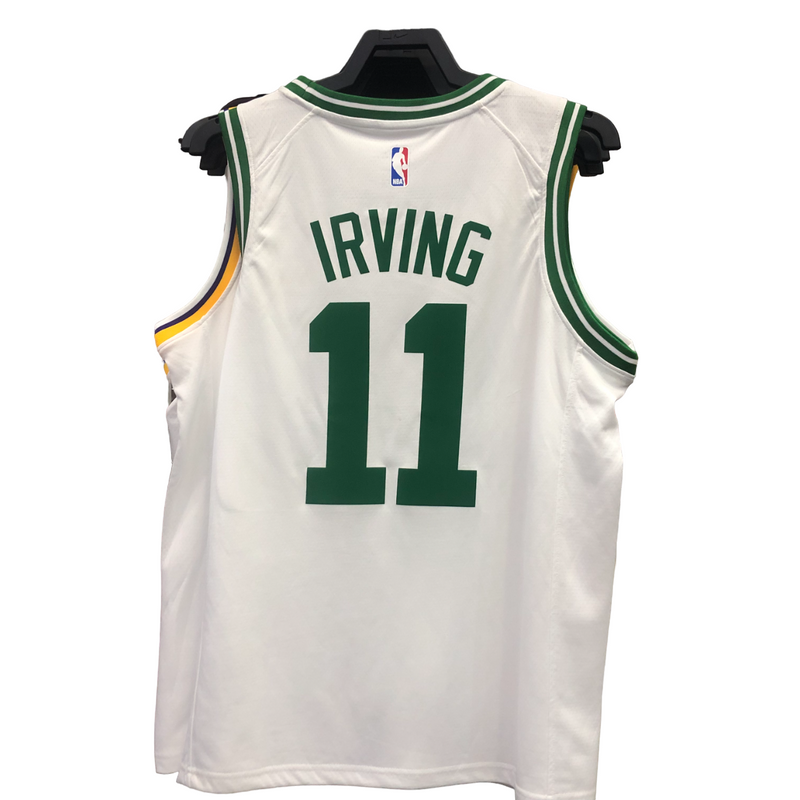 Regata NBA Boston Celtics Nike Authentic Irving 11 - Branca