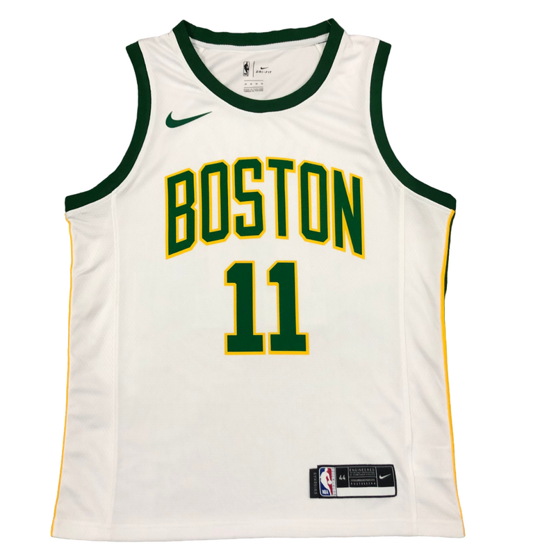 Regata NBA Boston Celtics Nike Authentic Irving 11 - Branca