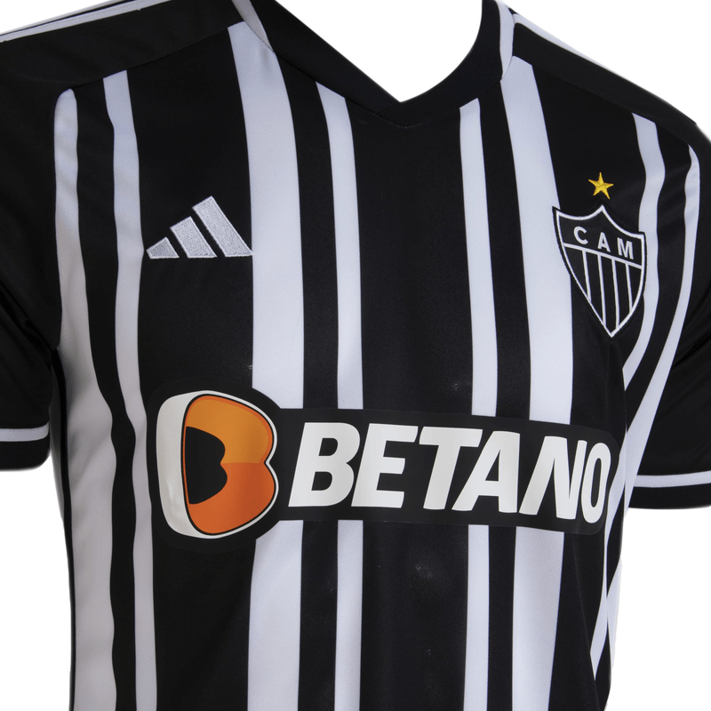 Camisa Atlético Mineiro I Home 2023/24 Torcedor Adidas Masculino - Preto