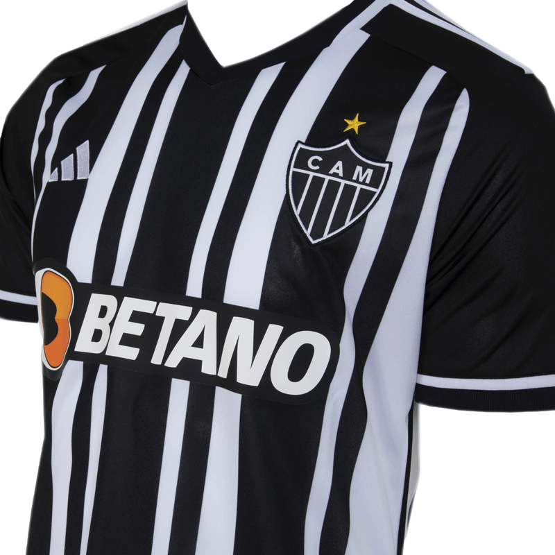 Camisa Atlético Mineiro I Home 2023/24 Torcedor Adidas Masculino - Preto