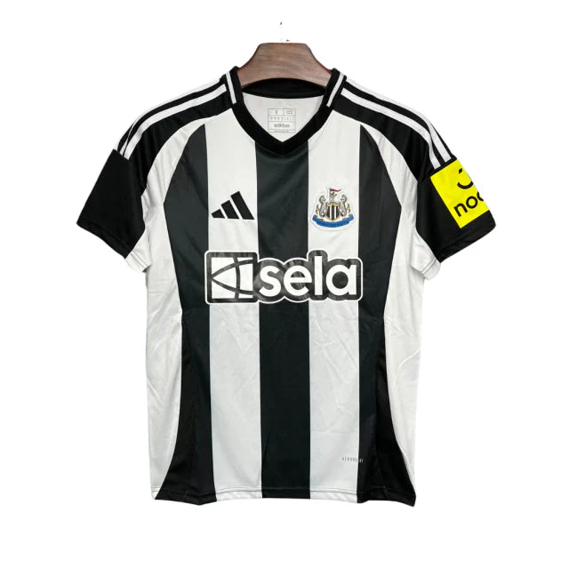 Camisa Newcastle United Home 24/25 - Torcedor Adidas Masculino - Preto e Branco