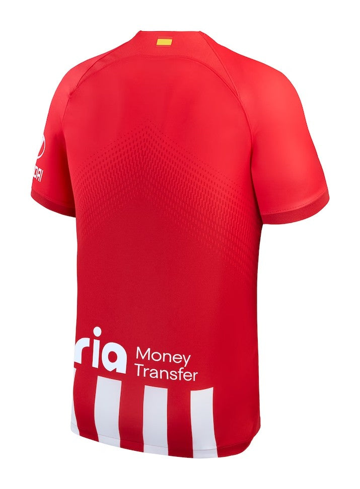 Camisa Atlético de Madrid Home 23/24 s/n° Torcedor Masculino - Vermelha e Branco