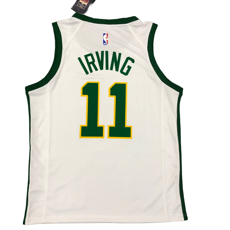 Regata NBA Boston Celtics Nike Authentic Irving 11 - Branca