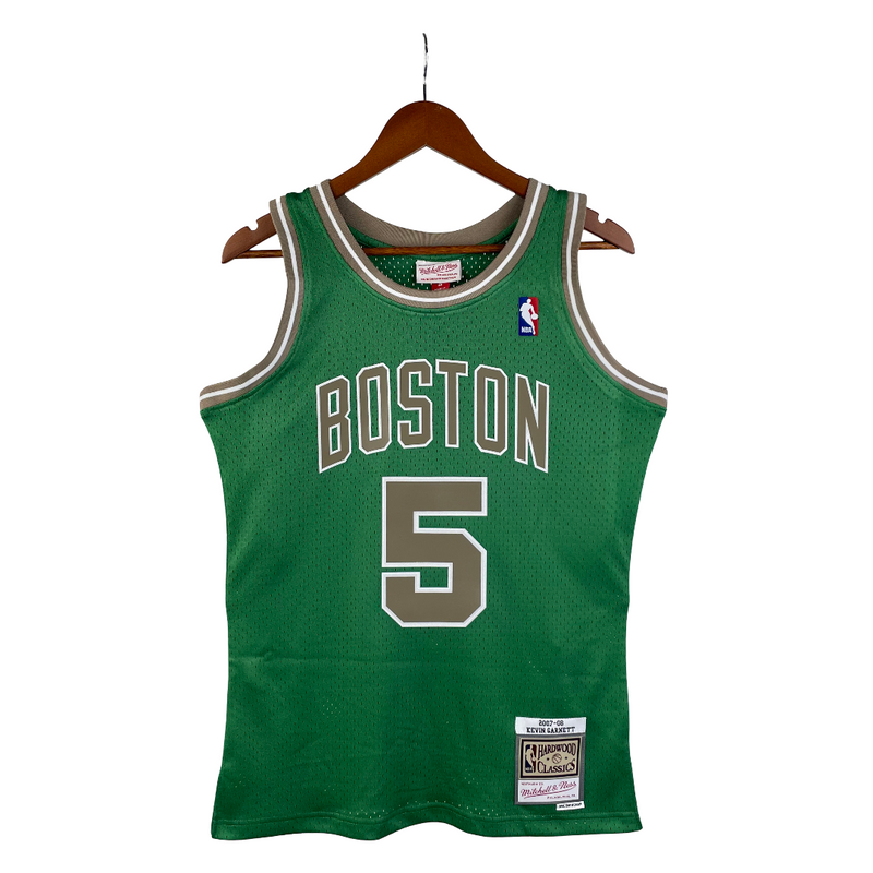 Regata NBA Boston Celtics Mitchell & Ness Authentic Garnett 5 - Verde