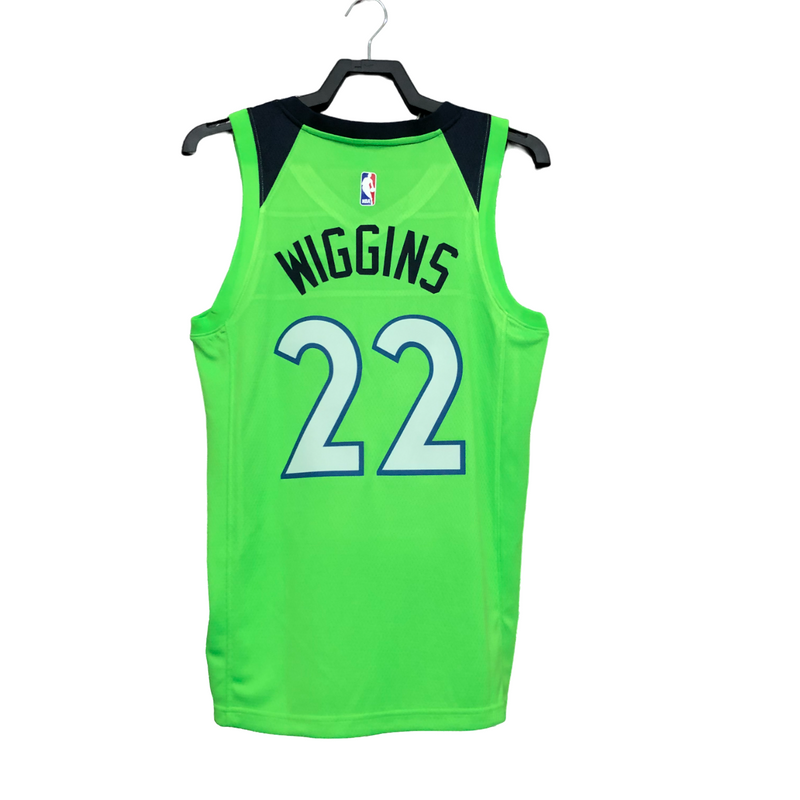 Regata NBA Minnesota Timberwolves Jordan Authentic Wiggins 22 - Verde