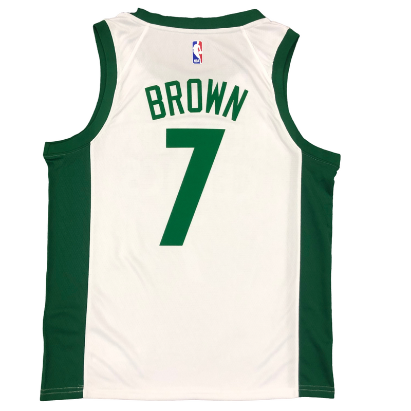 Regata NBA Boston Celtics City Edition Nike Authentic Brown 7 - Branca