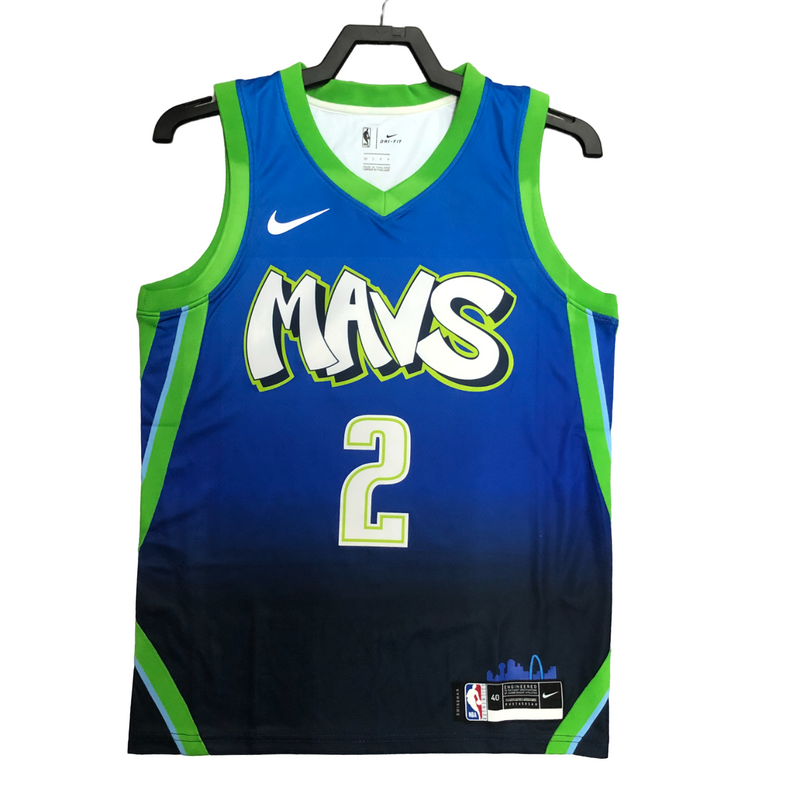 Regata NBA Dallas Mavericks Nike Authentic Irving 2 - Azul