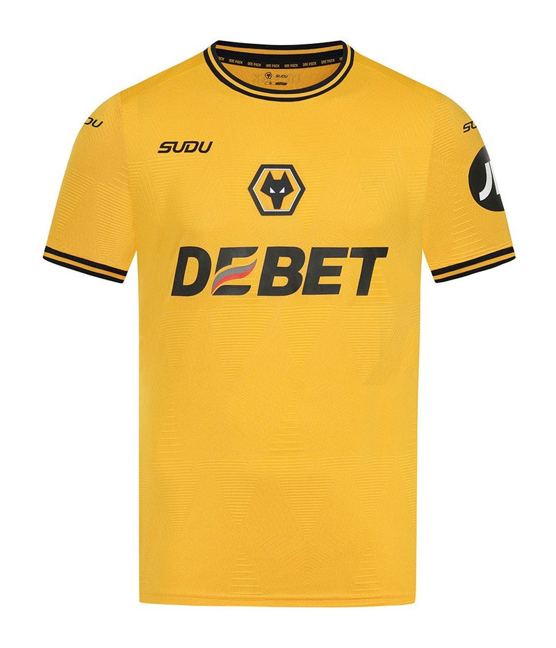 Camisa Wolverhampton Home 24/25 s/n° Torcedor Sudu Masculina - Amarela