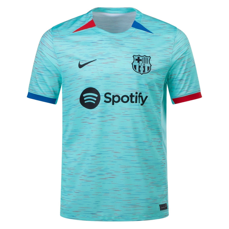 Camisa Barcelona III 23/24 Nike - Verde Água