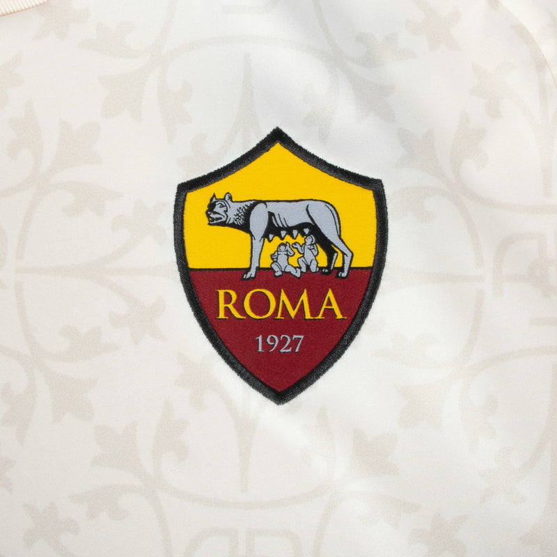 Camisa Roma Away 23/24 s/n° Torcedor Masculino - Bege