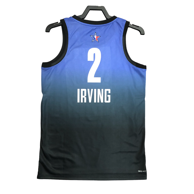 Regata NBA Dallas Mavericks All Star Nike Authentic Irving 2 - Azul