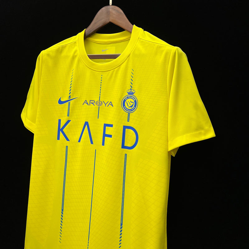 Camisa Al-Nassr I 23/24 (RONALDO -7) Nike - Amarela