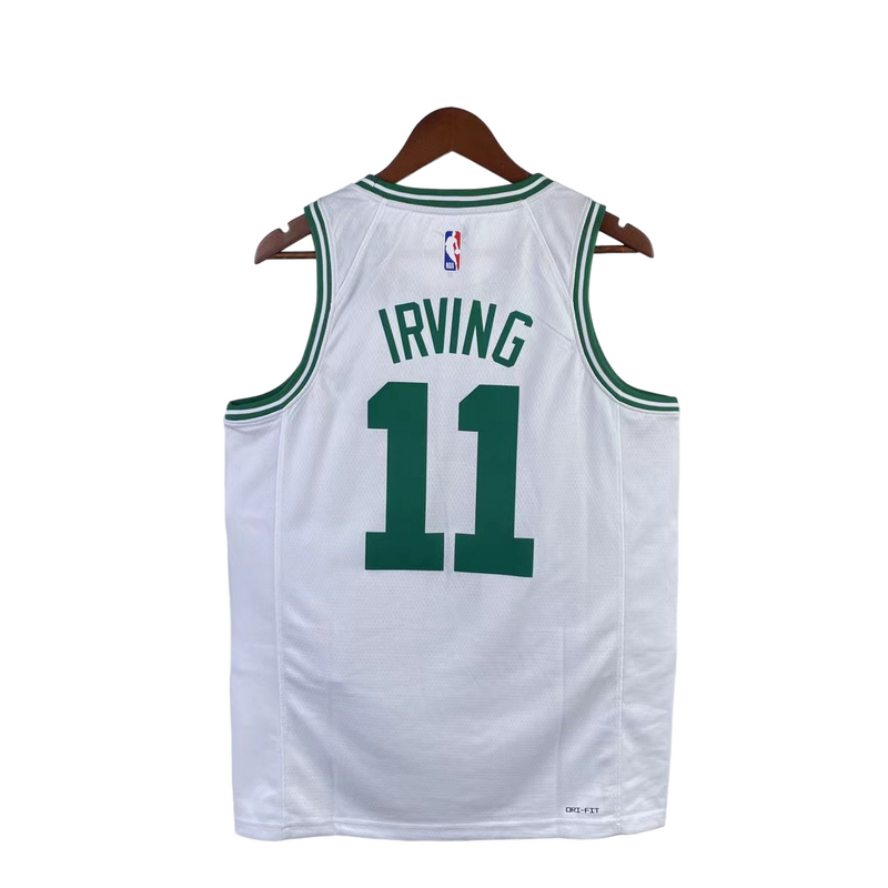 Regata NBA Boston Celtics Nike Authentic Irving 11 - Branca