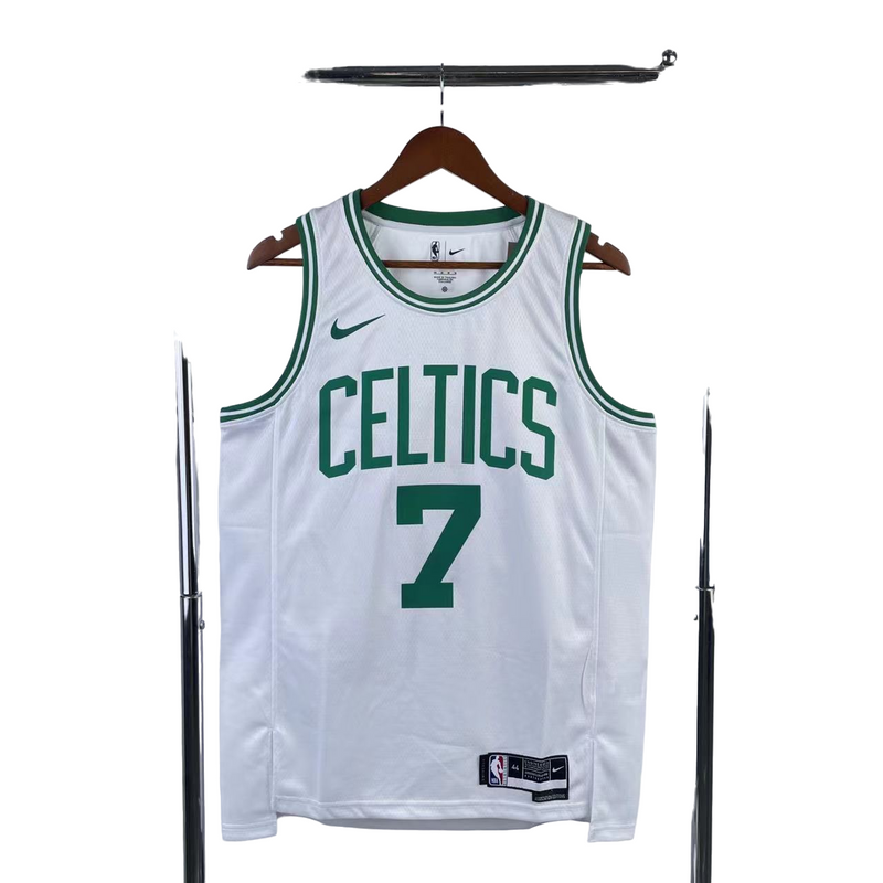 Regata NBA Boston Celtics Nike Authentic Brown 7 - Branca