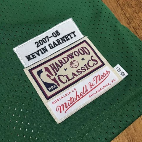 Regata NBA Boston Celtics Edition 2007-2008 Mitchell & Ness Authentic Garnett 5 - Verde