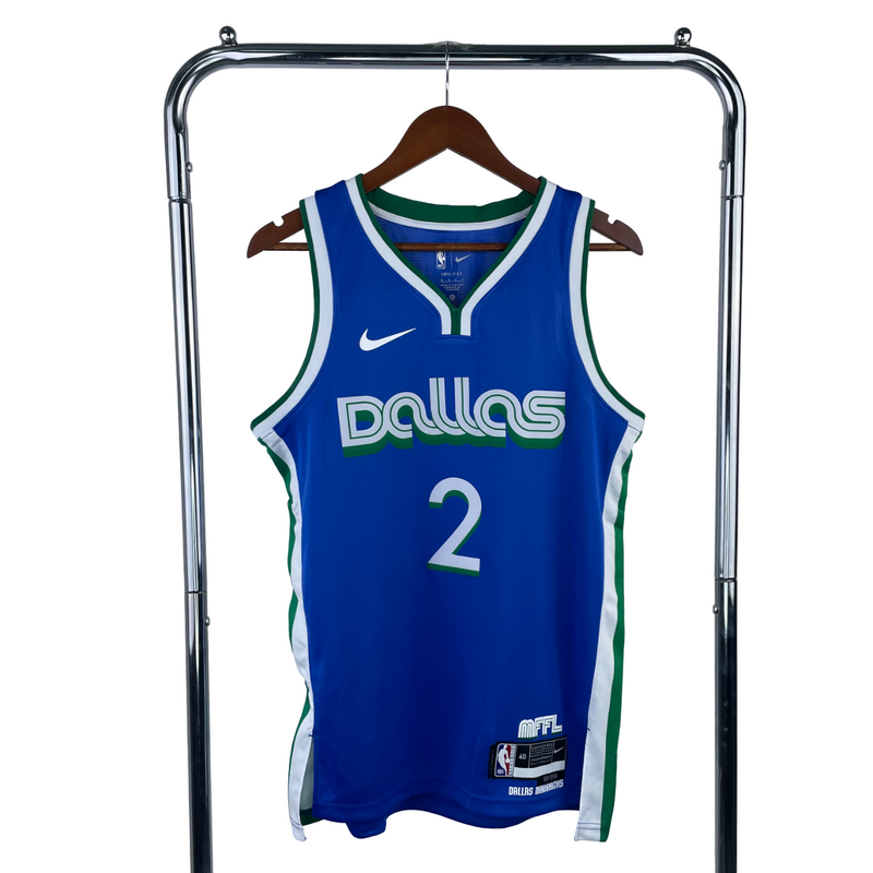 Regata NBA Dallas Mavericks Nike Authentic Irving 2 - Azul