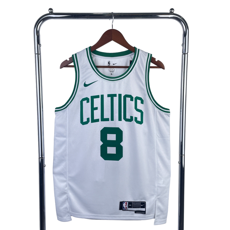 Regata NBA Boston Celtics Nike Authentic Porzingis 8 - Branca