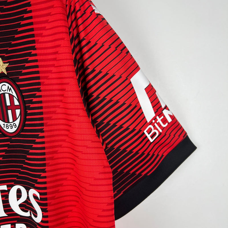 Camisa Milan I 23/24 Puma - Vermelha