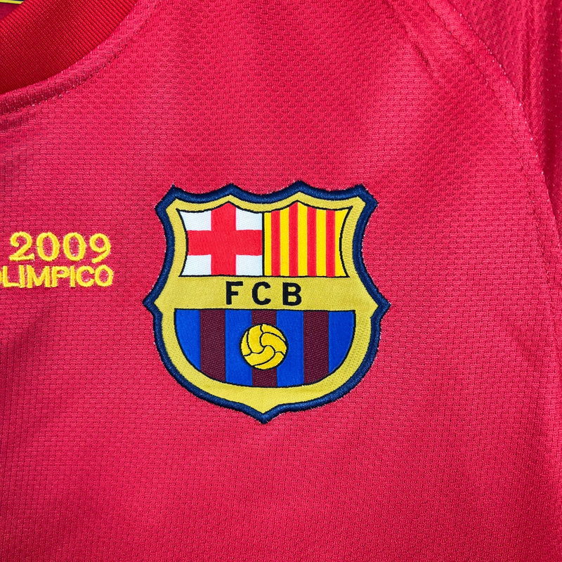 Camisa Barcelona Home Retrô 08/09 UEFA Champions League