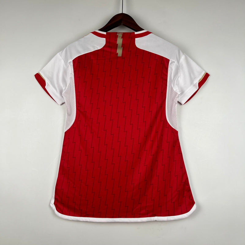 Camisa Arsenal Home 23/24 s/n° Torcedor Masculina - Vermelho