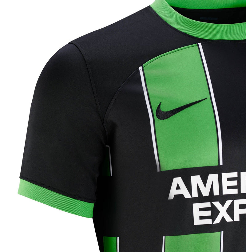 Camisa Brigthon Away 23/24 s/n° Torcedor Nike Masculina - Verde e Preta