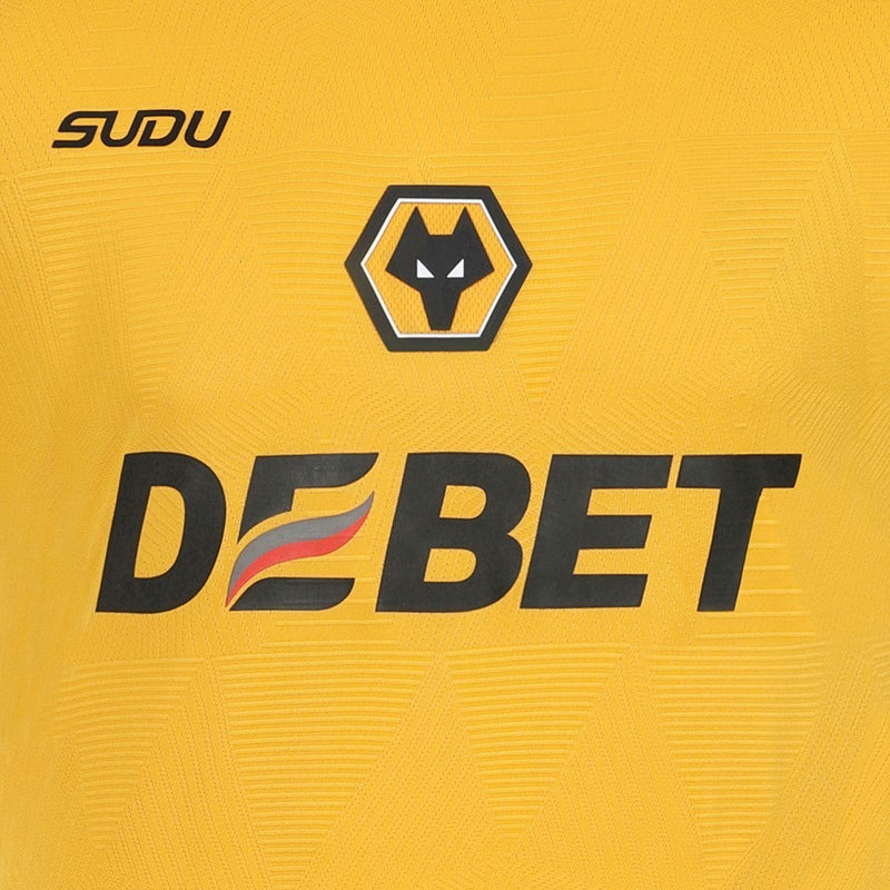 Camisa Wolverhampton Home 24/25 s/n° Torcedor Sudu Masculina - Amarela