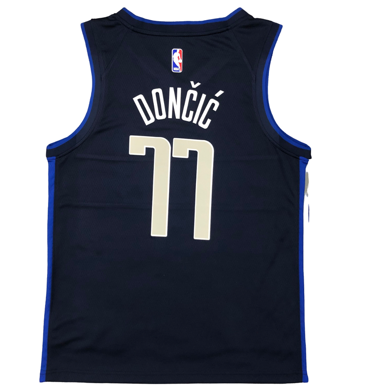 Regata NBA Dallas Mavericks Nike Authentic Doncic 77 - Azul