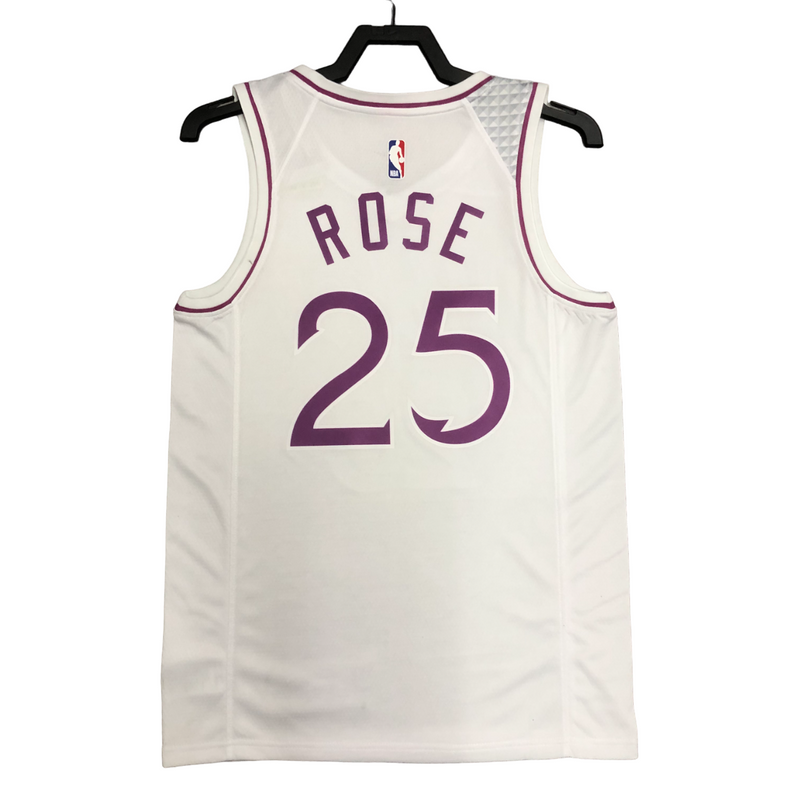 Regata NBA Minnesota Timberwolves Nike Authentic Rose 25 - Branca