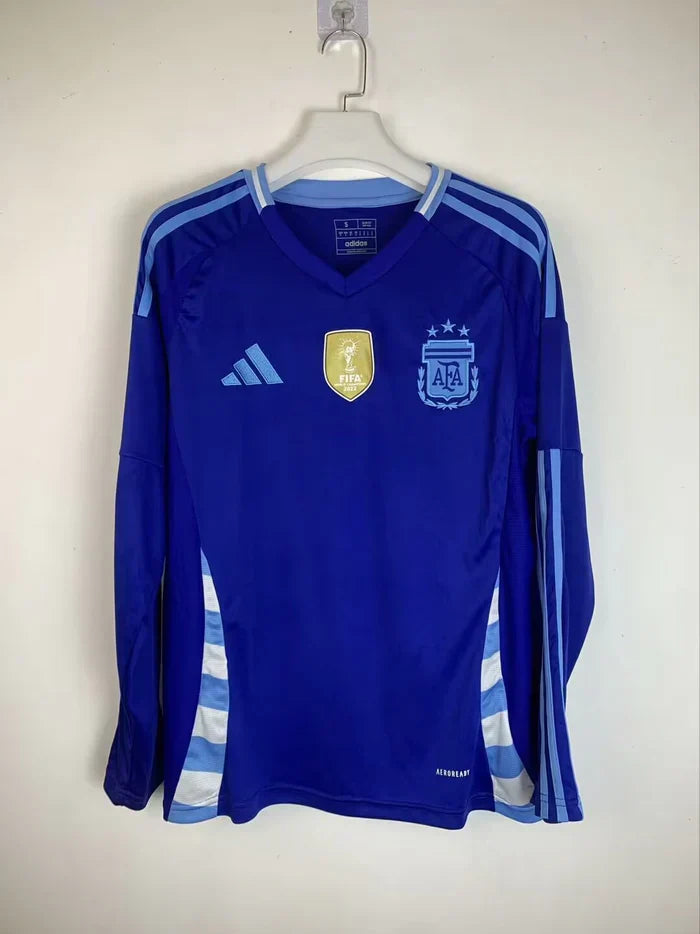 Camisa Argentina 2024/25 Away (+Patch) - Manga Longa