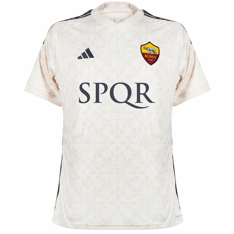 Camisa Roma Away 23/24 s/n° Torcedor Masculino - Bege