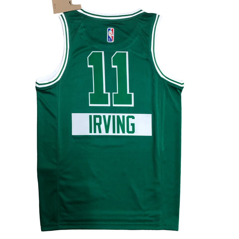 Regata NBA Boston Celtics City Edition Nike Authentic Irving 11 - Verde