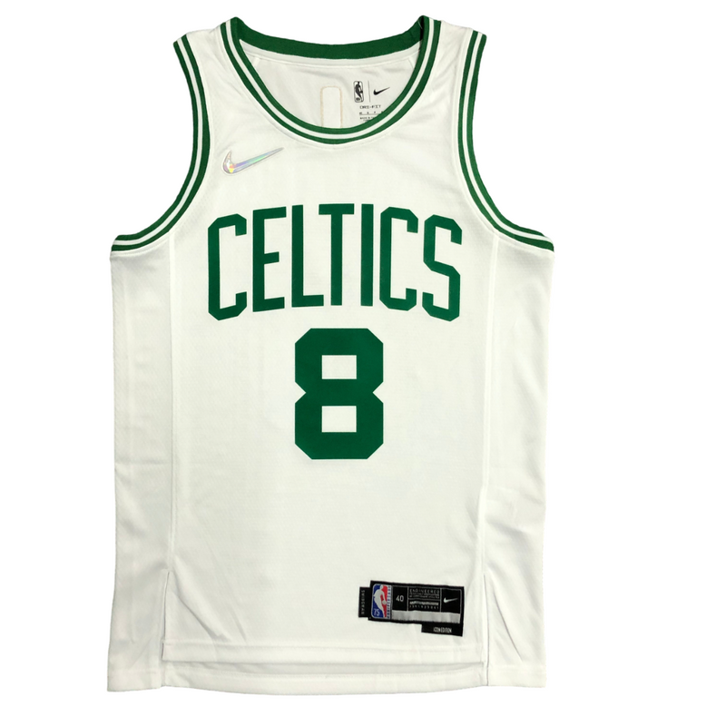 Regata NBA Boston Celtics 75 Anniversary Nike Authentic Walker 8 - Branca