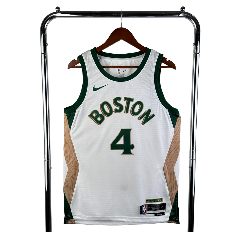 Regata NBA Boston Celtics Nike Authentic Holiday 4 - Branca