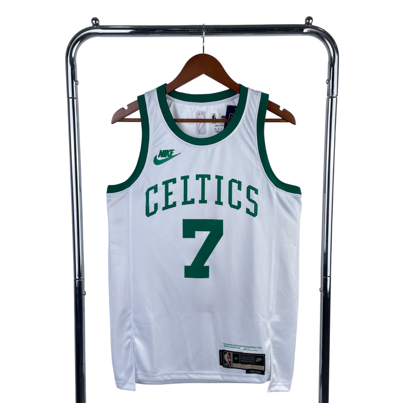 Regata NBA Boston Celtics Nike Authentic Brown 7 - Branca