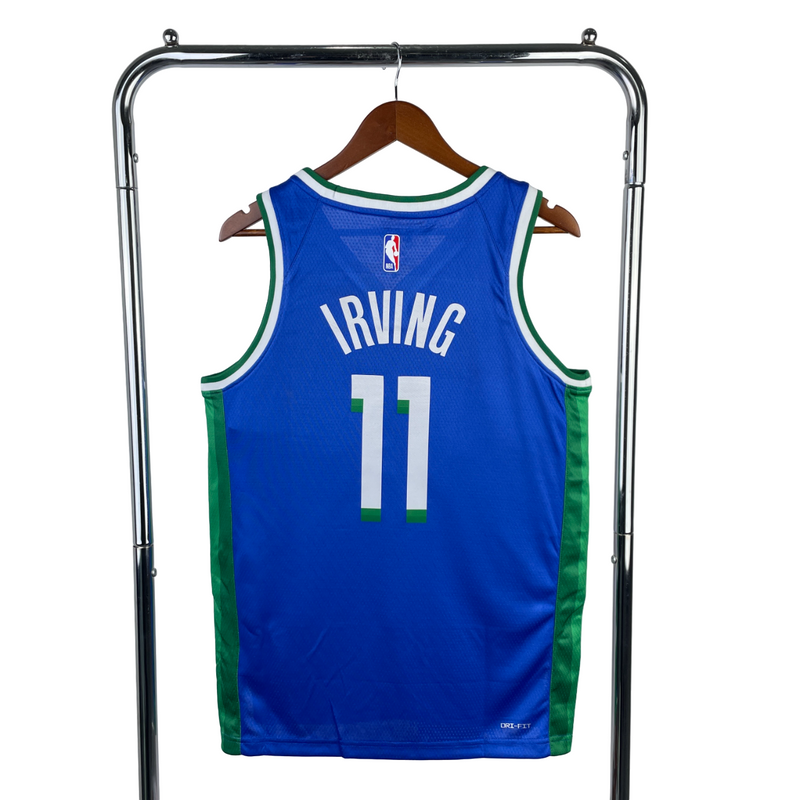 Regata NBA Dallas Mavericks Nike Authentic Irving 11 - Azul