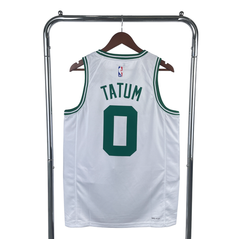 Regata NBA Boston Celtics Nike Authentic Tatum 0 - Branca