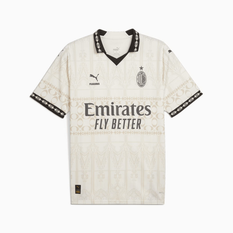 Camisa AC Milan Fourth 24/25 s/n° Torcedor Masculino - Off White