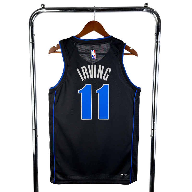 Regata NBA Dallas Mavericks Nike Authentic Irving 11 - Preta