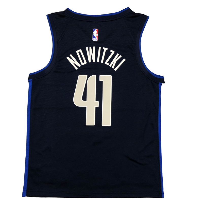 Regata NBA Dallas Mavericks Nike Authentic Nowitzki 41 - Azul