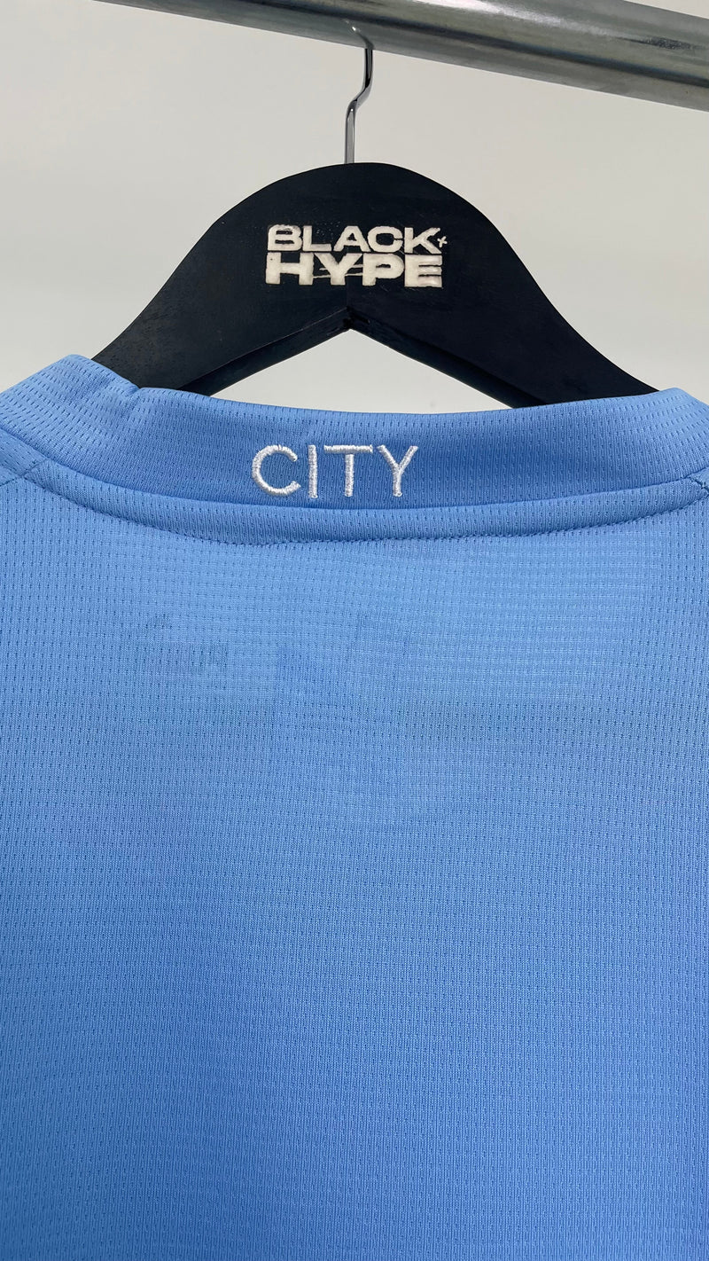 Camisa Manchester City Home 23/24 s/n° Torcedor Masculina - Azul