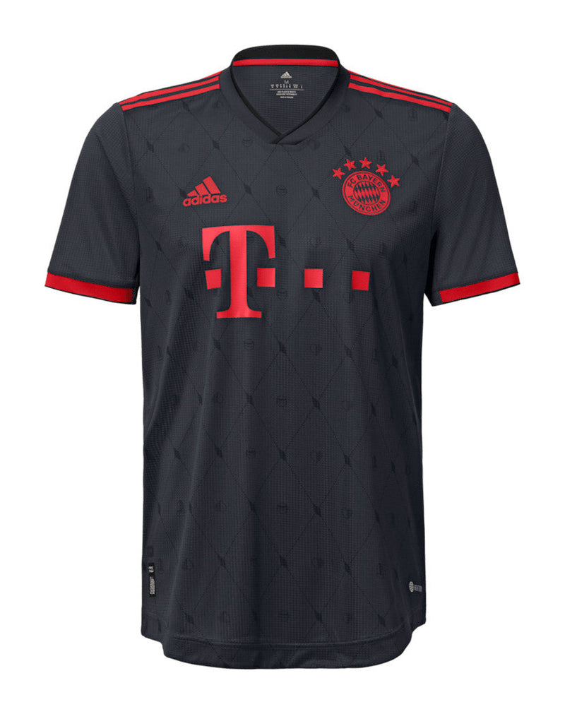 Camisa Bayer de Munique Third 23/24 s/n° Torcedor Adidas Masculina - Preta