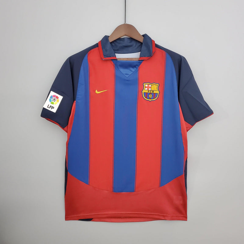 Camisa Retrô FC Barcelona 2003/04 Home