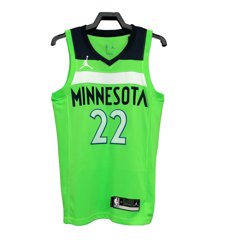 Regata NBA Minnesota Timberwolves Jordan Authentic Wiggins 22 - Verde