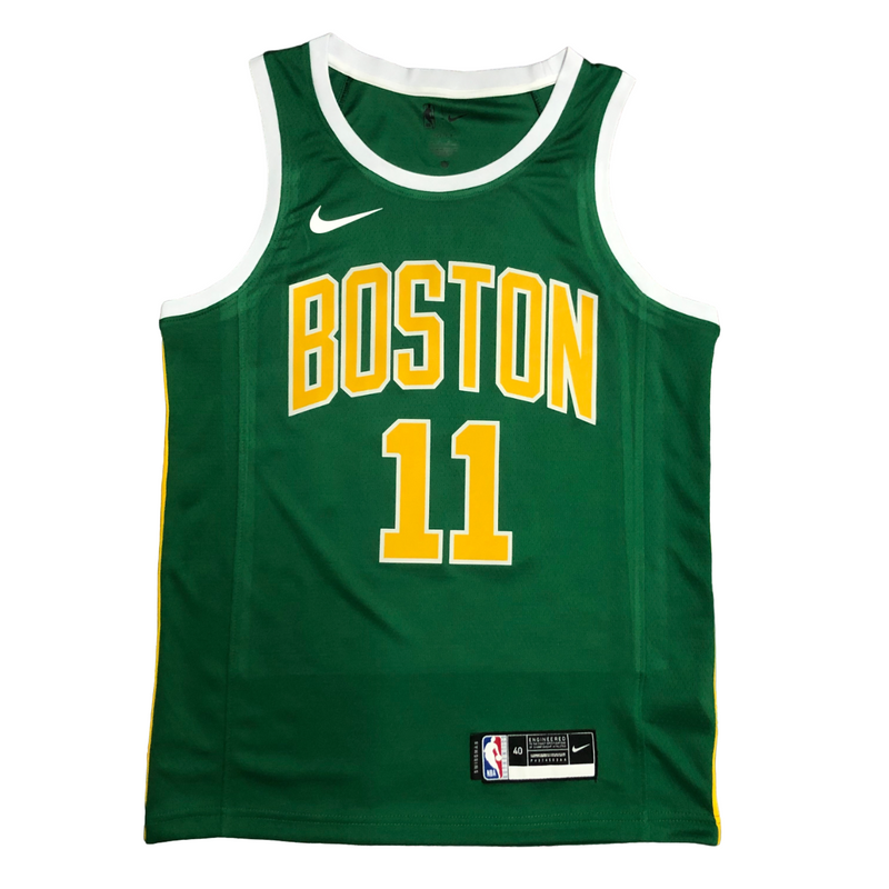 Regata NBA Boston Celtics Gold Nike Authentic Irving 11 - Verde