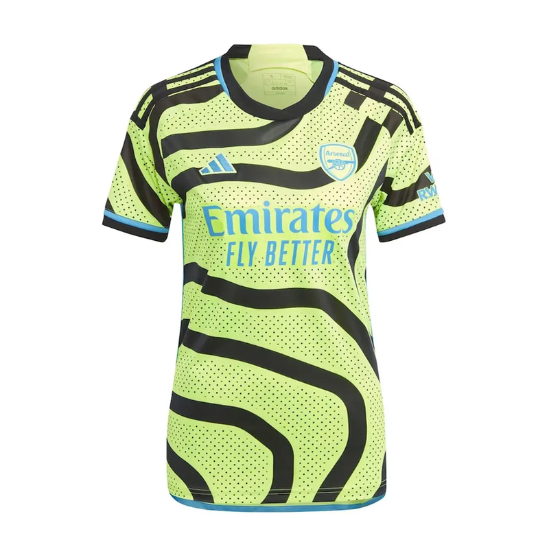 Camisa Arsenal Away 23/24 s/n° Torcedor Feminina - Verde